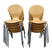 Vintage Rondo Chair Designed By Erik Jørgensen For Danerka Prijs/Set