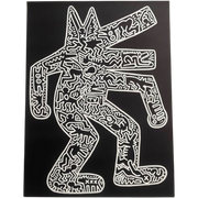 Keith Haring, Dog, 1985, Licensed By Artestar Ny, Printed In U.K.