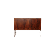 Dressoir Of Barkast Fineer Pallisanderhout Met Koelkast,1960 Duitsland.