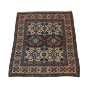 A09 Grandfoulard Azteken Abstract Bruintinten 144/128