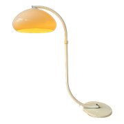 White Dijkstra Flexible Snake Mushroom Floor Lamp