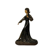 Art Deco Vrouwen Beeld / Dancing Lady Statue