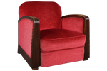 Zeer Sprekende En Goed Zittende Art Deco Fauteuil