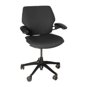 Humanscale Stoel, Zwart,1D Armleggers