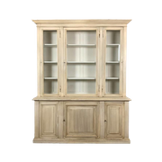 Bibliotheekkast Boekenkast Vitrinekast Klassiek Frans Creme