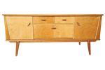 Vintage Dressoir Kastje Tvmeubel Tv Kast Lowboard Jaren 50