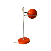 Rode Gepo Eyeball Tafellamp | Space Age Bureaulamp