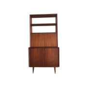Vintage Teak Boekenkast Scandinavisch Design Jaren 50