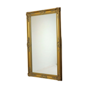 Grote Klassieke Spiegel Vintage Gouden Lijst Xl Formaat Barok Stijl 141Cm
