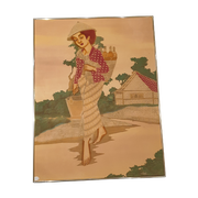 Kunstwerk Javaans Batik