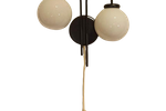 Vintage Dubble Bol Bol Lamp Wandlamp