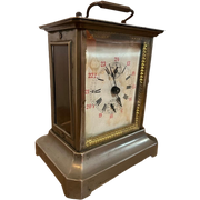 Antique Travellers Clock Junghans