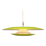 Moderne Fluo Groene Design Lamp Van Belid - Model Eclipse - Ontworpen Door Joakim Fihn - Zweden 1