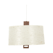 Teak/Polyester Hanglamp 66004