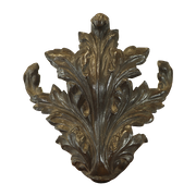 Groot Bronzen Acanthus Ornament