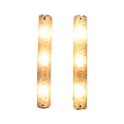Langwerpige Wandlampen Van Honsel Leuchten Met Bubble Glas