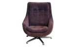 Vintage Draaifauteuil Swivel Chair Jaren 70 Rib