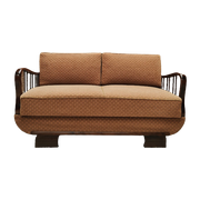 Mid Century Vintage Sofa | Bank, Slaapbank