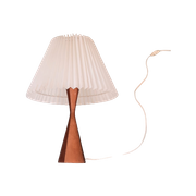 Nn39 – Jaren 60 Tafellamp – Geplisseerde Lampenkap