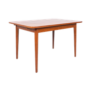 Jaren 60 Teak Verlengbare Eettafel