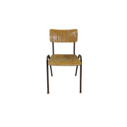 Vintage Industriële Schoolstoelen, Stapelstoelen, Stoelen. Prijs Per Stuk