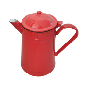 Koffiepot Rood Emaille
