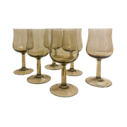 Wijnglazen Rookglas Set Van 6