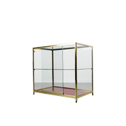 Prachtige Goudkleurige Vitrine 62581