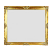 Spiegel Vintage Vergulde Houten Lijst Barok Stijl 85X75Cm
