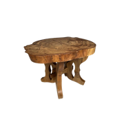 Prachtige Massieve Boomstam-Tafel Uit Canada