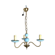 Oude Hanglamp Drie Armig