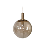 Vintage Sölken Leuchten Goud Gele Bollamp