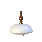 Mooie Vintage Hanglamp Van Melkglas Geschikt Voor Vele Stijlen