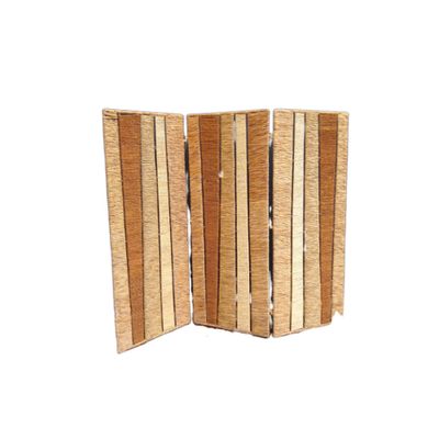 Vintage Boho Riet Rotan Kamerscherm Room Divider | Overig