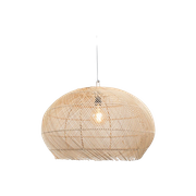 Ronde Bamboe Lamp | L
