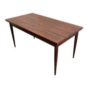 Danish Rosewood 4-8 Person Extendable Table, 1960S