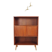 Vintage Danish Cabinet Teak | Deens Wandkastje Teak Fineer