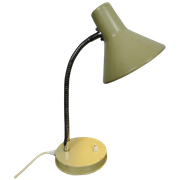 Vintage Mid Century Bureaulamp, Tafellamp, Buig Lamp