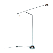 Postmodern Verchroomde Vloerlamp Sölken Leuchten 80S Vintage