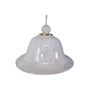 Vintage Handgeblazen Glazen Hanglamp Doria Leuchten