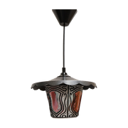 Vintage Brutalist Stijl Lantaarn Lamp, Jaren '60
