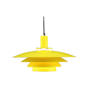 Geweldig Uitziende Geel Gekleurde Scandinavische Design Plafondlamp *** 4 Tinten *** Denemarken 1