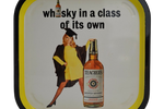 Vintage Metalen Dienblad Teachers Whisky