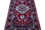 Handgeknoopt Rood Vloerkleed 93X165Cm Perzisch Tapijt