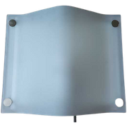 Lumi Moda Italia Wandlamp Gesatineerd Glas.