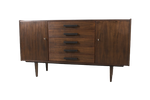 Vintage Dressoir Met 5 Laden En Twee Deurtjes 64163