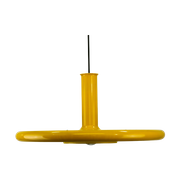 Geweldige Fog & Morup L 50 Cm Hanglamp - Model Optima In Originele Gele Kleur - Ontworpen Door Ha