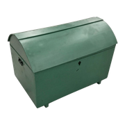Groene Gebogen Koffer