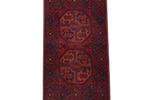 Ts02 Vintage Handgeknoopt Perzisch Kleedje 91/46