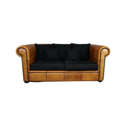 Waanzinnig Mooie Diepe Schapenleren 2,5 Zits Bank, Lounge Atelier